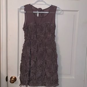 Flower cocktail dress